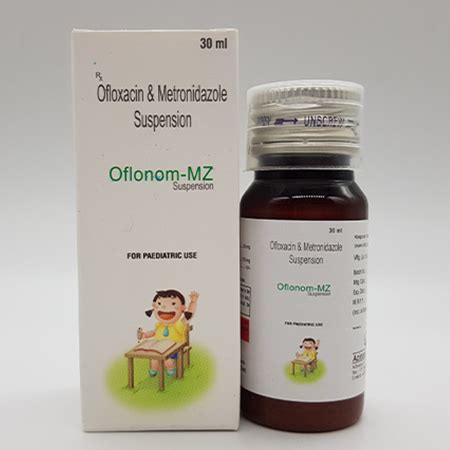 Oflonom MZ - Ofloxacin and Metronidazole Suspension - Acinom Healthcare