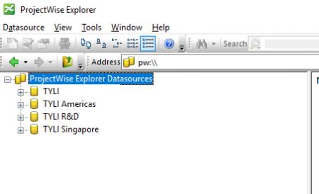 ProjectWise Web vs ProjectWise Explorer 的图像结果