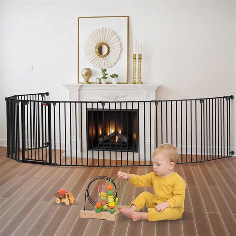 Amazon.com: Kfvigoho Baby Gate 27.5"-199" Extra-Wide Gate for Stairs ...