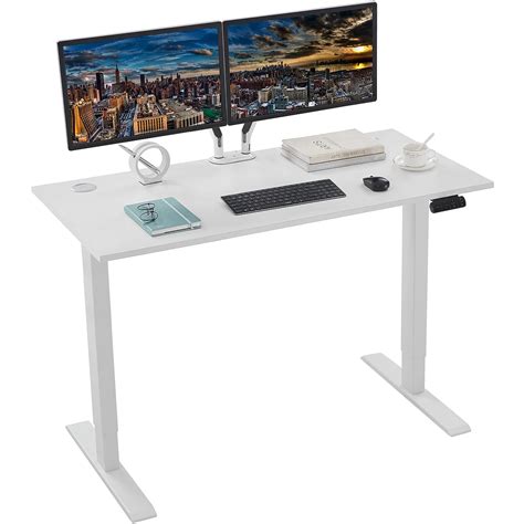Sunon Height Adjustable 48 x 24 Inches Electric Lift Standing Desk ...
