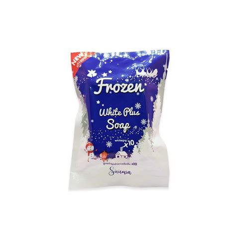 Frozen White Plus Soap (80g) - HoorainTrading