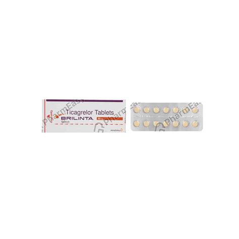 Brilinta 90mg Tablet 14'S - Uses, Side Effects, Dosage, Composition & Price | PharmEasy