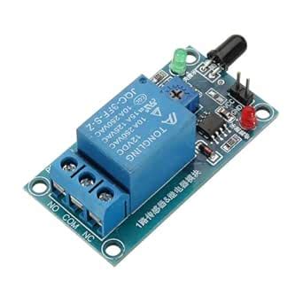 IDUINO Flame Flare Detection Module Flame Sensor 12V Relay Board ...