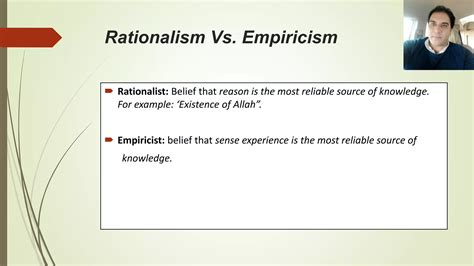 Empiricism Vs Rationalism