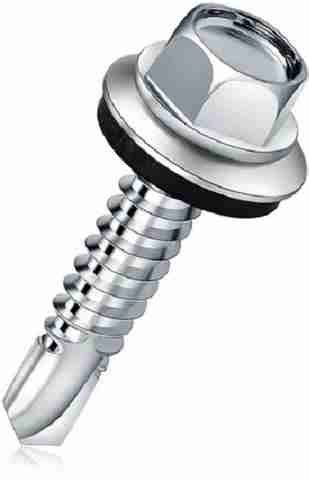 RKGD Carbon Steel Trimmed Hex Head Self-drilling Screw Price in India ...