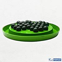 Buy Kids Mandi Brainvita Mind Challenging Board Game with 32 Marbles ...
