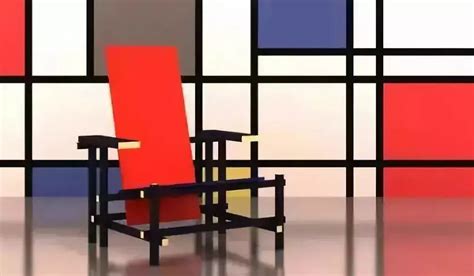 向大师皮特·蒙德里安致敬——冷抽象派风格家具设计 - 普象网