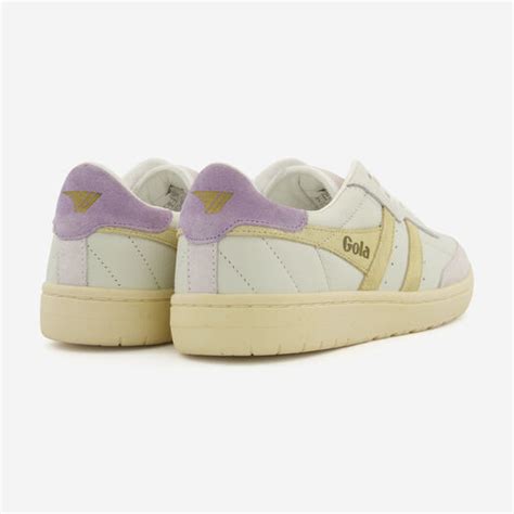 Cream Falcon Leather Trainers - TK Maxx UK