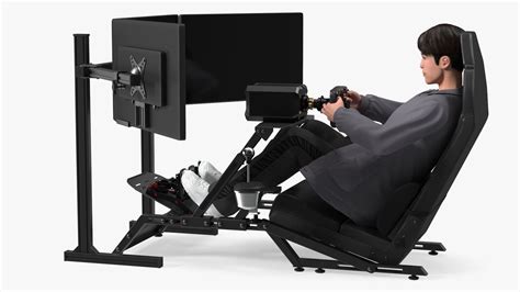 Image result for Man Driving a Racing Simulator
