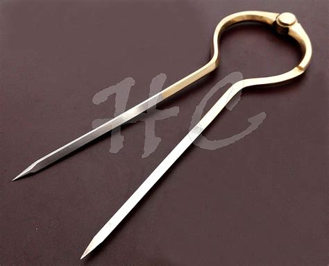 Marine Solid Brass Proportional Divider Marine Navigation Compass k ...