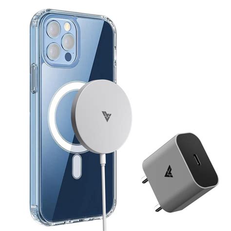 Vaku ® 3 in 1 Combo Apple iPhone 12 Pro Max Magpro Clear Magsafe Case ...