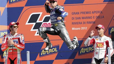 GP San Marino: Lorenzo gana en MotoGP y Pedrosa se cayó