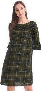 CHEROKEE Women Shift Green Mini/Short Dress - Buy CHEROKEE Women Shift ...