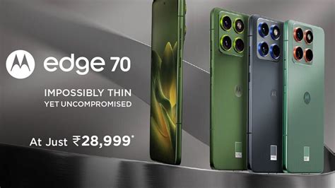 Motorola Edge 70 launched in India with Snapdragon 7 Gen 4 chip: Price ...