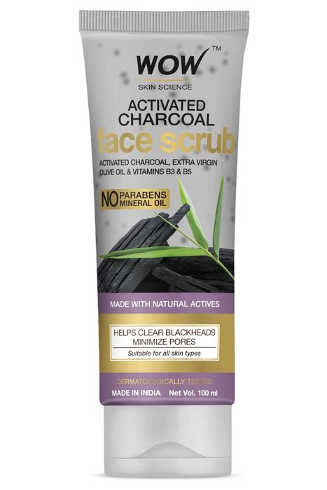 Buy Activated Charcoal Face Scrub At Best Price