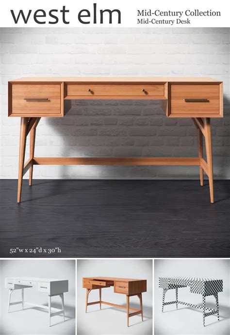 Mid-Century Desk 3dsMax Model – 3DSky Model Free