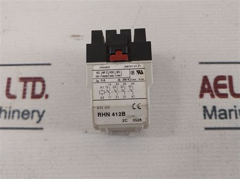 Telemecanique Rhn 412B Relay – Aeliya Marine Tech