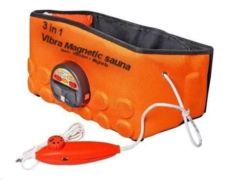 Sunshine 3 in 1 Magnetic Vibra-Sauna Slimming Fabric Belt To Reduce ...