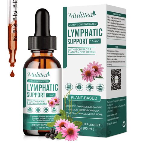 Mulittea Lymphatic Drainage Supplements Drops - Organic India | Ubuy