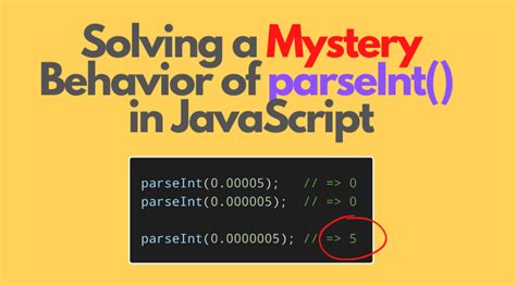 parseInt in JavaScript 的图像结果
