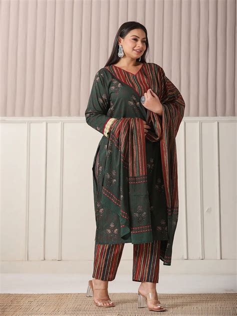 Buy Plus Size Suit For Women Online at Best Prices in India – Yufta Store