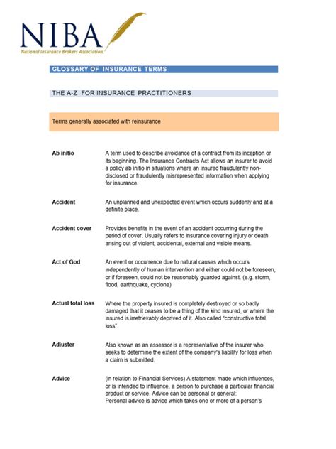 Image result for Life Insurance Terminology For Dummies