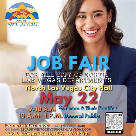 City of North Las Vegas Job Fair, 2250 Las Vegas Blvd North, North Las ...