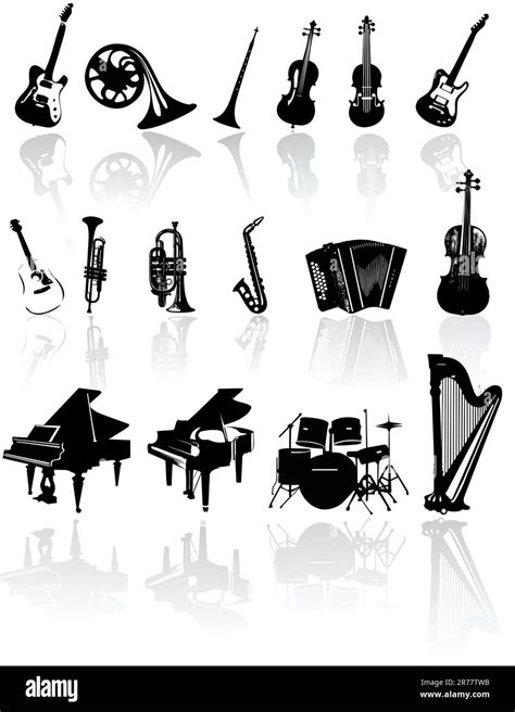 Image result for Irish Music Instruments Vector