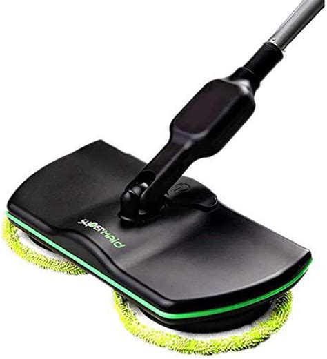 Cordless Electric Spinning Mop,Rechargeable Powered Floor Cleaner ...