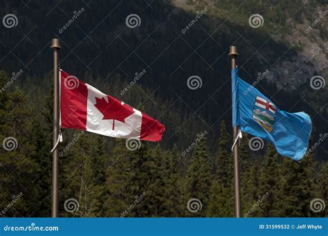 Flags of Alberta, Canada stock photo. Image of flag, flags - 31599532