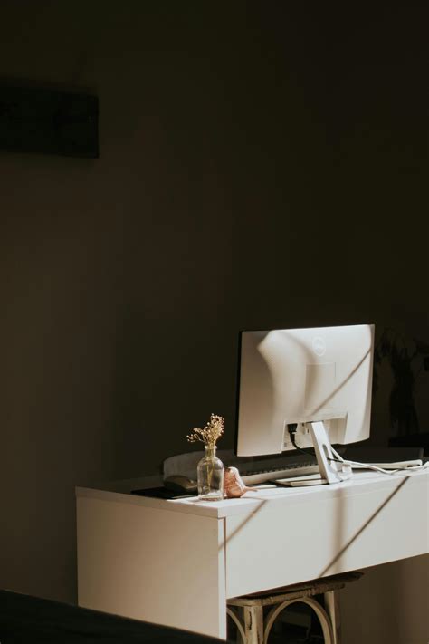 A Modern Desk Setup · Free Stock Photo
