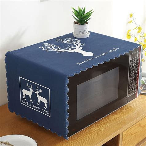 DOCAT Dust-Proof Microwave Oven Cover for Kitchen Decor Durable Modern ...
