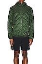 Rhone Tundra Quilted Hooded Jacket in Camping Green | REVOLVE