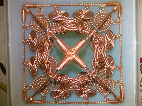 New Giza Style Copper Pyramid With Infinity Twisted Wires and - Etsy India