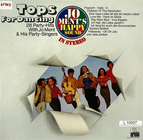 Jo Ment & His Party-Singers. Tops For Dancing Vol. 10 – Bertelsmann ...