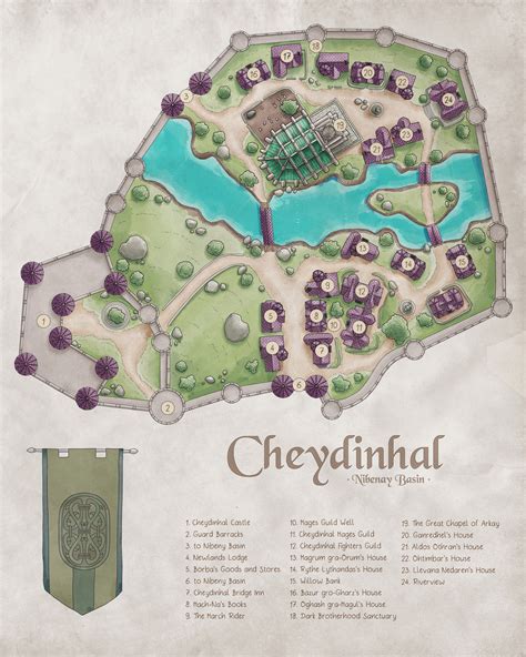 Elder Scrolls Oblivion Map