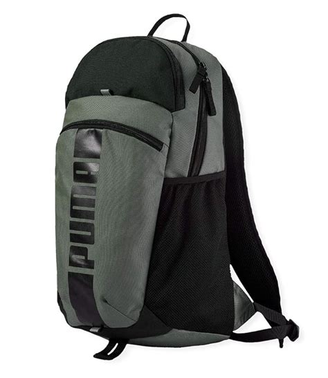 Puma Polyester 15 Ltrs Puma Black and Quiet Shade Laptop Bag (7440101 ...