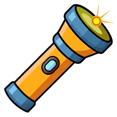 Flashlight clipart vector art and illustration | Premium AI-generated ...