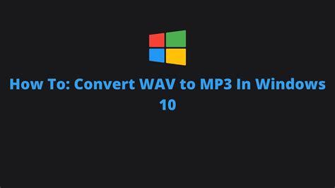 Image result for Convert WAV File to MP3