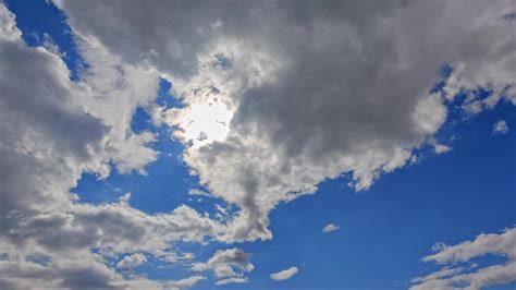 Wonderful Clouds moving Across Sky 22753105 Stock Video at Vecteezy