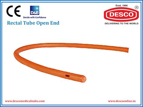 Medical Rectal Tube Open End - Manufacturers, Exporters & Suppliers India