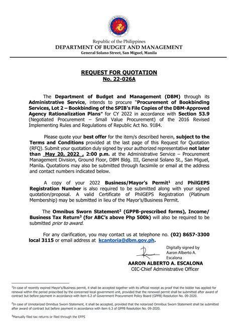 Image result for Sample Request for Quote Email