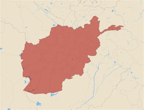 Afghanistan: Maps, Population & Statistics