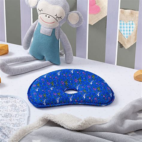 Baby Head Shaping Pillow- Memory Foam Pillow for Infant to 12 Months ...