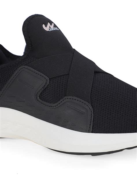 Buy Campus SMOOTHIE Black Women's Walking Shoes Online | Campus Shoes
