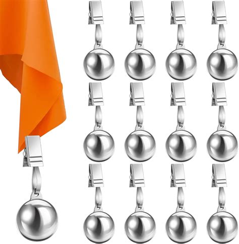 Amazon.com : Lounsweer 12 Pcs Tablecloth Weights Stainless Steel ...