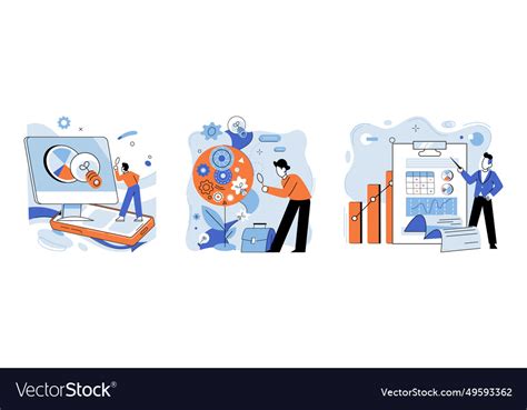Dell Technologies BrandVoice - Digital Transformation Vector Art