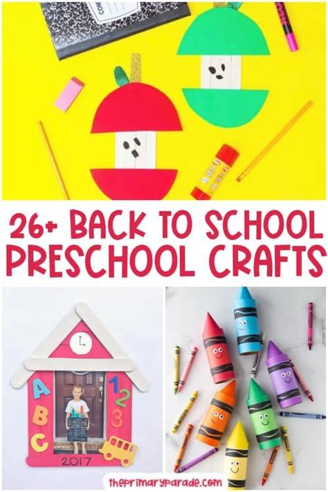 Back to School Crafts 的图像结果