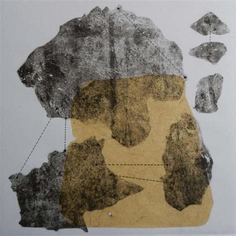 "Stone 4": Steel Grey Printmaking (12x12) by Radhika Barve – ArtZolo.com