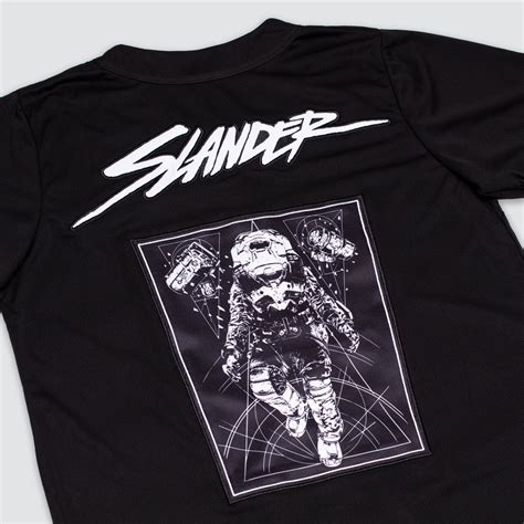 SPACEMAN JERSEY - BLACK/WHITE | Slander Merchandise
